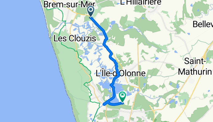 Easy ride in Olonne-sur-Mer