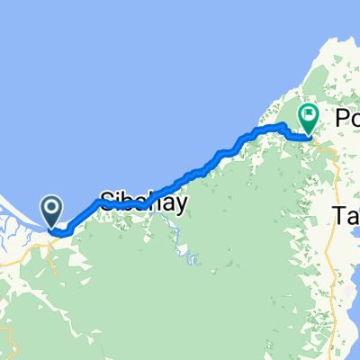 Surigao - Davao Coastal Road, Lanuza to Surigao - Davao Coastal Road, Cortes