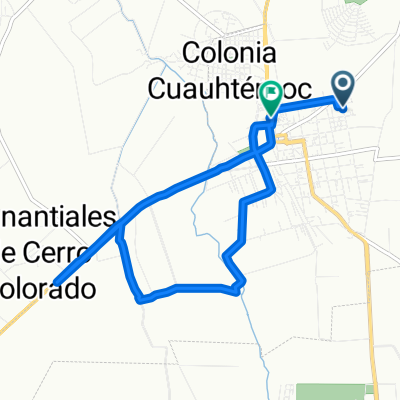 Calle Libertad 4–10, Tlahuelilpan to Calle Lázaro Cárdenas 19, Tlahuelilpan