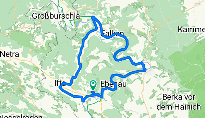 Horst-Schmidt-Straße 12, Creuzburg nach Horst-Schmidt-Straße 12, Creuzburg