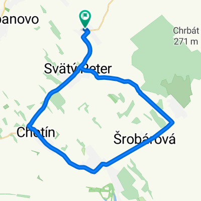 Dulovce - Marcelová - Srobarova