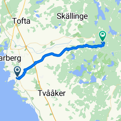 Strandbackavägen 4 to Unnamed Road