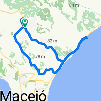 De Avenida Cachoeira do Meirim 51 a Rua Boa Vista 9