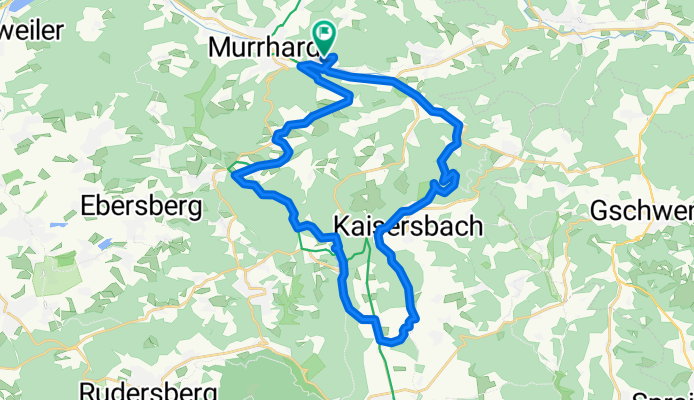 Alm-Kaisersbach-Aichstrutsee-Ebnisee-Sechselberg-Alm