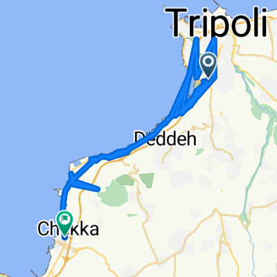 Cheikh Hasan Khaled, Tarablus to Sea Side Road, Chekka