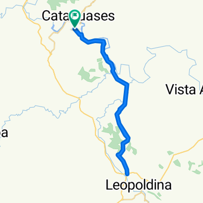 De Rua Abílio Tavares Pires, 273–353, Cataguases a Avenida Centenário, 870, Cataguases