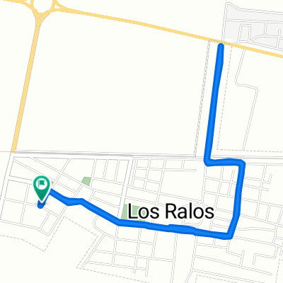 Restful route in Los Ralos