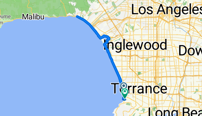 387 Paseo de la Playa, Redondo Beach to Calle Miramar, Torrance