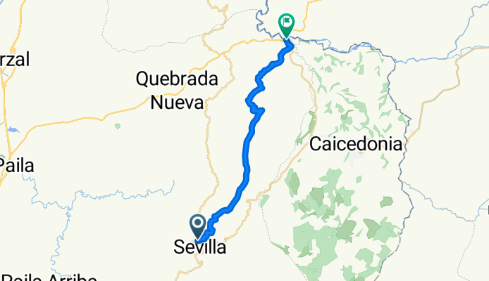 De Calle 57a 5311, Sevilla a Caicedonia