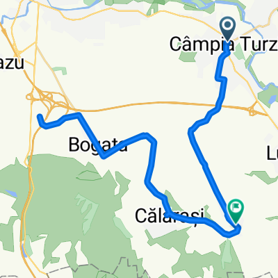 Strada Mihail Sadoveanu 7, Câmpia Turzii to DC68, CÄlÄraČi-GarÄ