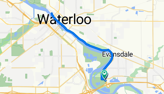 Easy ride in Waterloo