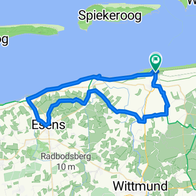 Rundfahrt an der Nordsee (Harlesiel)