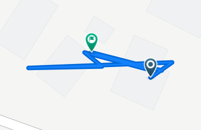 Route in der Bikemap App öffnen