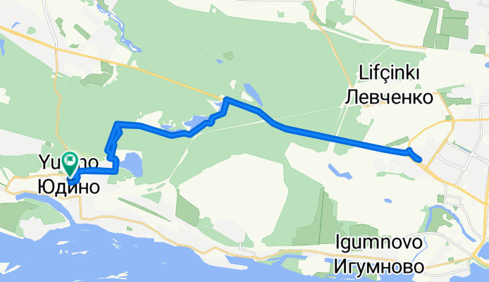 Маршрут в улица Ильича 19/43, Казань