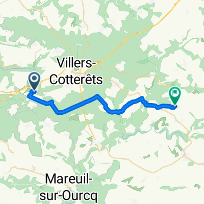 De Voie Communale le Mail 63, Vauciennes à Rue du Lavoir 8, Chouy