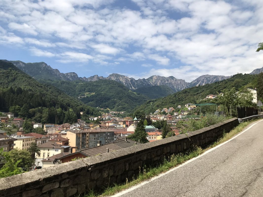 Restful route in Thiene