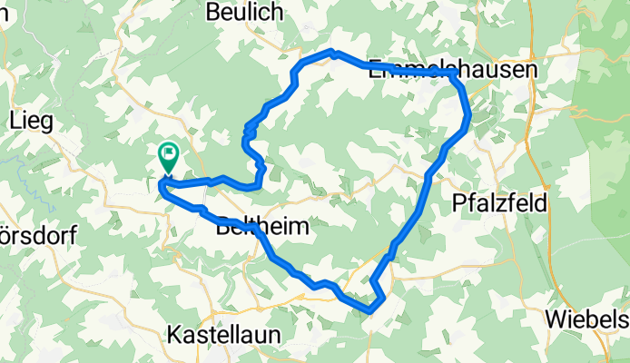 Alex-Pinger-Straße 5, Dommershausen nach Alex-Pinger-Straße 10, Dommershausen