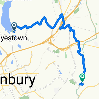 Anchor St, Danbury to 51 Walnut Hill Rd, Bethel