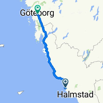 Steninge Kustväg 30, Steninge to Götaplatsen 6, Göteborg