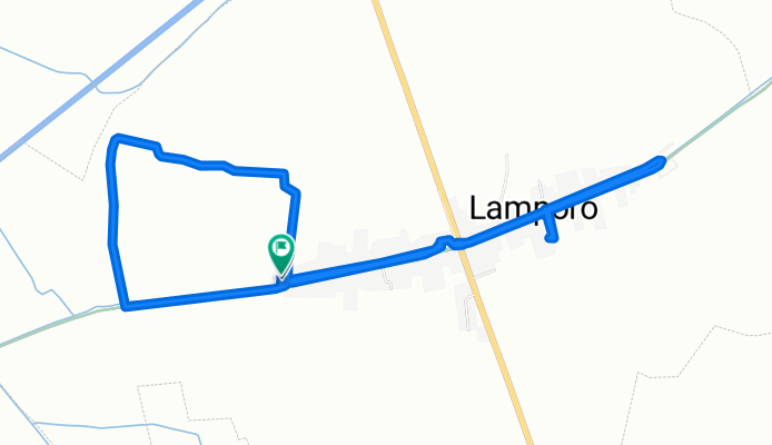 Restful route in Lamporo