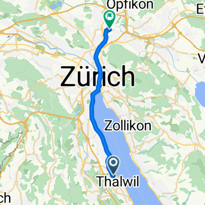 Thalwil / Nord Radfahren