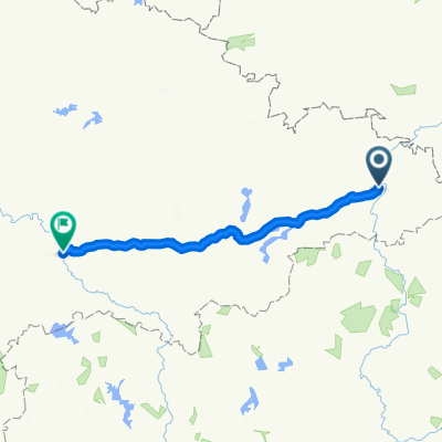 От улица Гагарина 25, Пестово до площадь Володарского 34, Боровичи