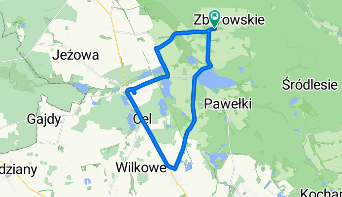 Steady ride in Zborowskie