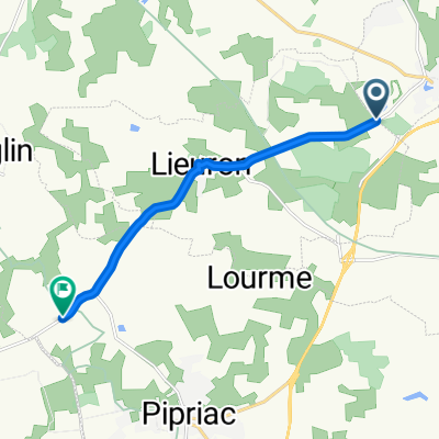 De D50 11, Lohéac à D352, Pipriac