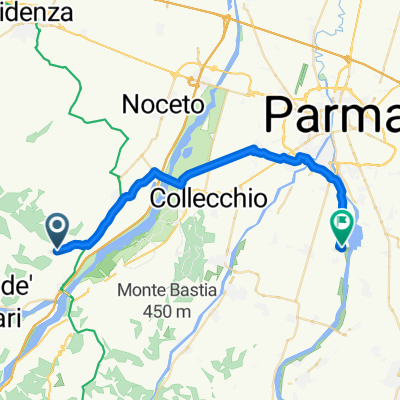 Da Via Giacomo Puccini 20, Sant'Andrea Bagni a Strada Cartiera 14, Vigatto