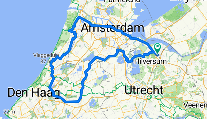 200km ZH-NH veel gemeentes
