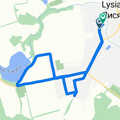 Supersonic route in Lysyanka
