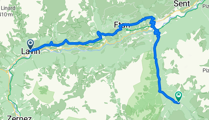 01B UE MTB Lavin S-charl 34km 1200Hm links vom Inn