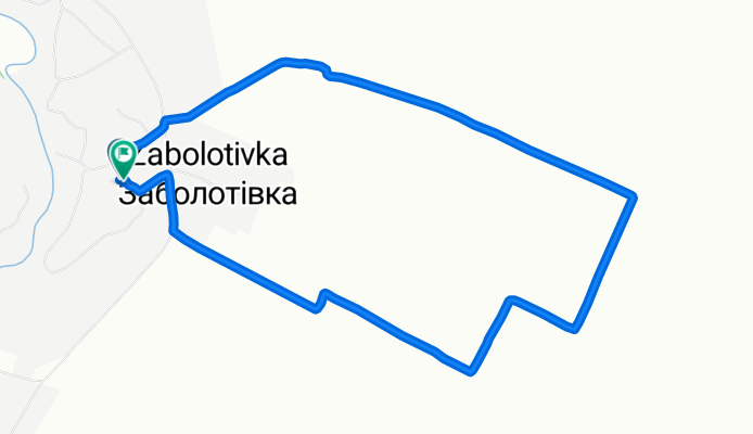 Moderate route in Заболотівка
