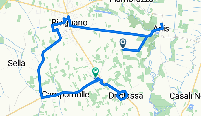 Da Via del Dono, Rivignano a Vicolo dietro Chiesa 5, Teor