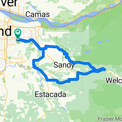 Little Switzerland (Powell Butte to Barlow Trail)