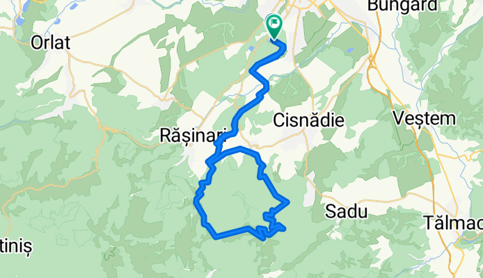 Geiger MTB Challenge 2010 / Traseu semimaraton CLONED FROM ROUTE 657821