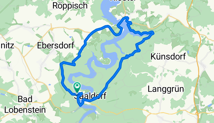 Rundtour Bleilochtalsperre
