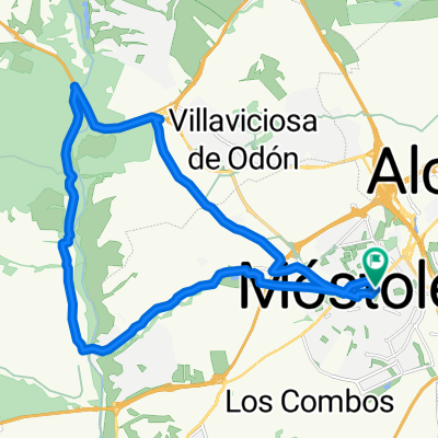 BTT--&gt;Mostoles-Colonia Rio Guadarrama-ctra Los Pantanos-Mostoles