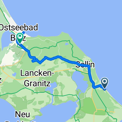 Baabe - Binz Seebrücke/Bahnhof