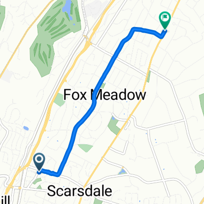 40 Chase Rd, Scarsdale to 1219 Post Rd, Scarsdale