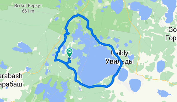 Вокруг Увильдов вариант Б
