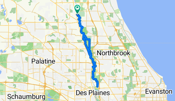 Restful route in Wauconda