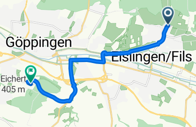 Route in der Bikemap App öffnen