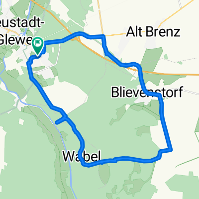 Zur Kuhdrift 6, Neustadt-Glewe nach Zur Kuhdrift 7, Neustadt-Glewe