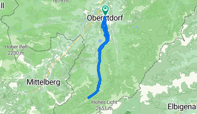 Oberstdorf - Rappenalptal
