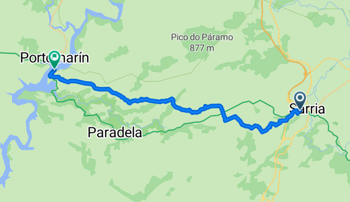 Da Avenida de la Mercede, 17, Sarria a Estrada de Sarria a Portomarín, Portomarín
