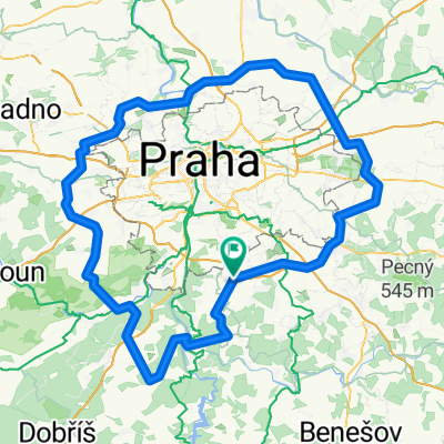 www.kpo.cz - Objezd Prahy bez doteku s hranicí CLONED FROM ROUTE 482331