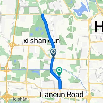 Moderate route in 北京市