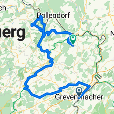 Maacher - Syrdall - Consdorf - Befort - Berdorf - Iechternach