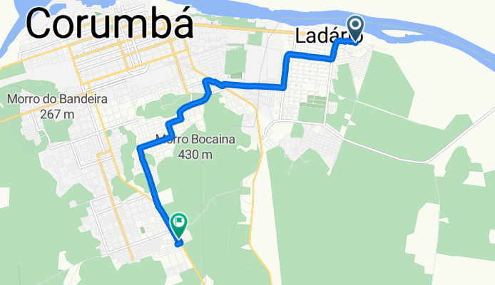 Easy ride in Corumbá